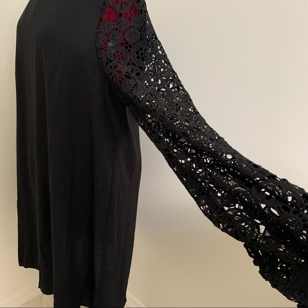 Unique little black dress